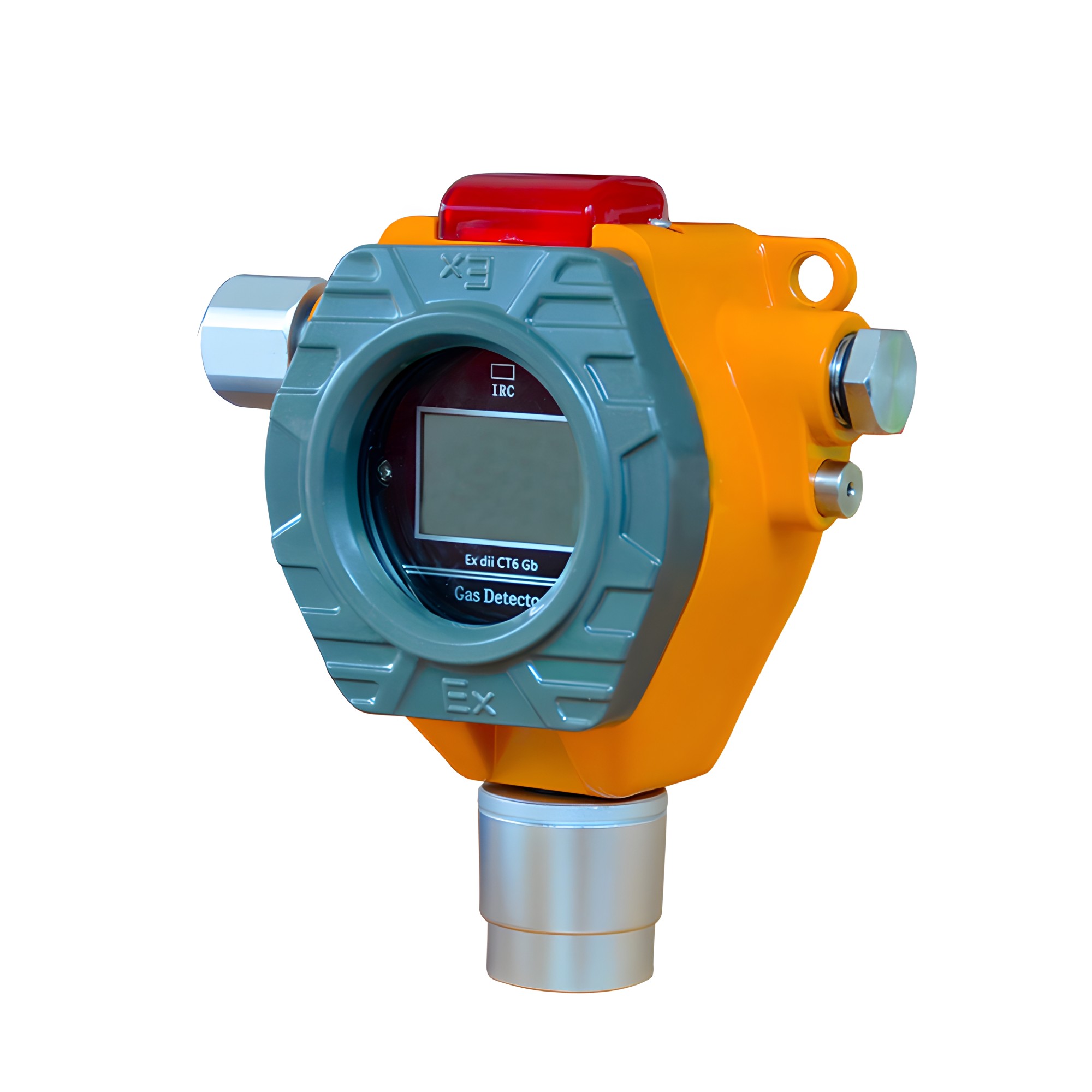 Zhongan S105 gas detector adopts the mixed technology of two-wire signal and power supply, wiring only needs 2 wires, no positive and negative wiring is convenient, the detector integrates sound and l