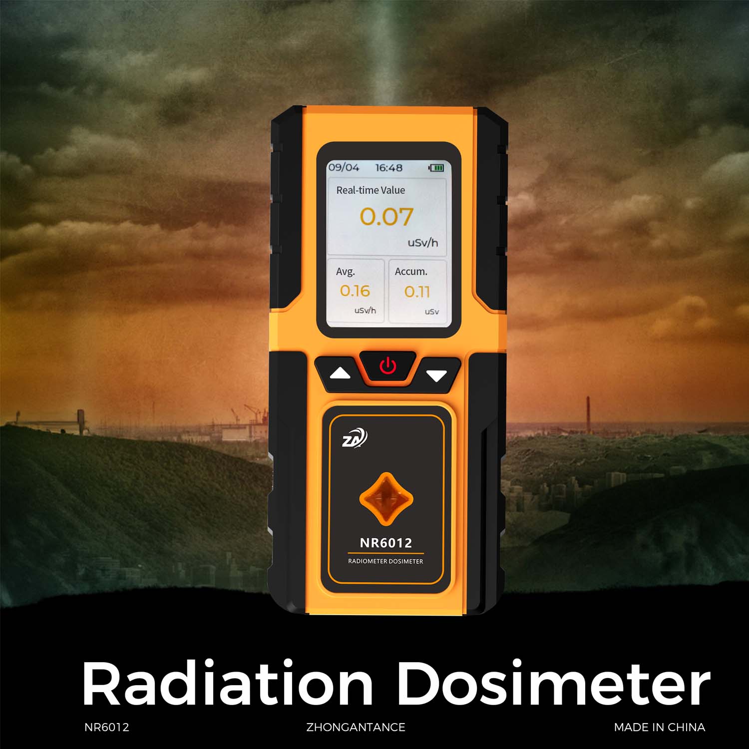 Personal Radiation Dosimeter Alarm Device