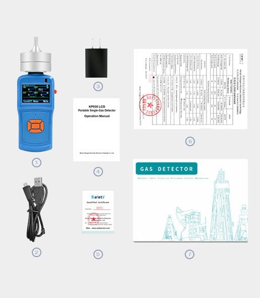 KP830 Pump Suction Type Single Gas Detector