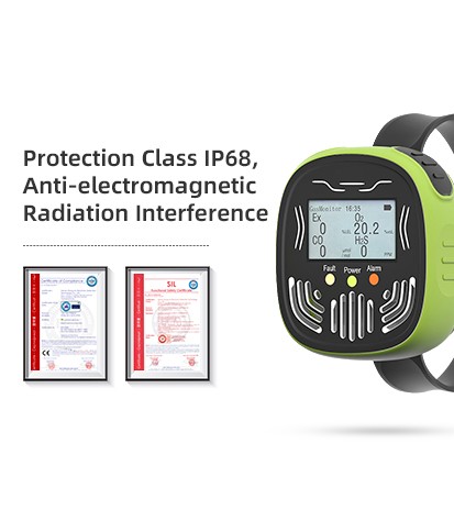 GSS-GP302   4 in 1 Portable Gas Detector