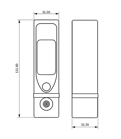 S350MS  Thumb type Laser methane telemeter