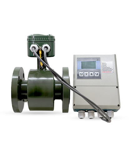 Split type electromagnetic flowmeter