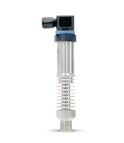 High-temperature Hirschmann type pressure transmitter