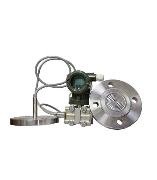 Pressure transmitter-remote double flange