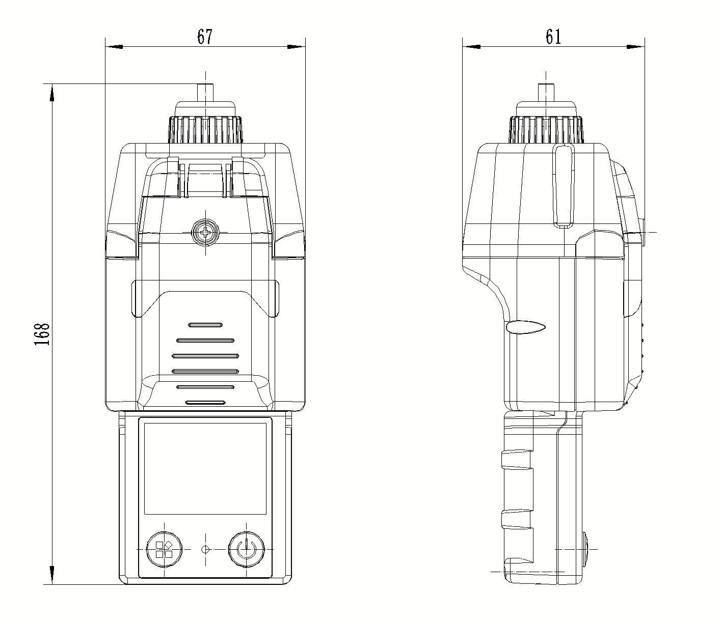 BTYQ-A119 Portable Gas Detection Alarm