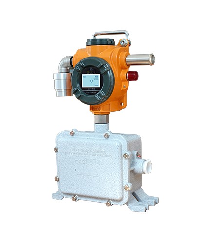 S400-W fixed gas detector + mobile battery