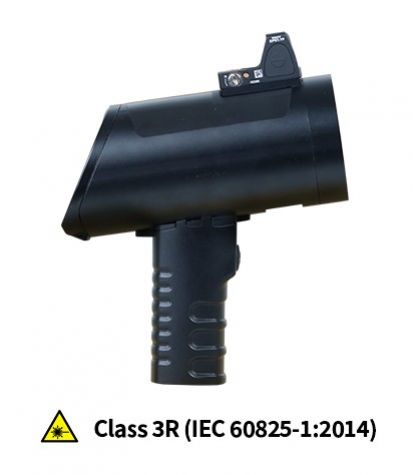 All-aluminum laser pistol-type telemetry instrument S350AS+